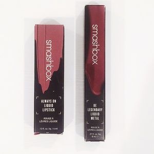 2 Smashbox liquid lipsticks!